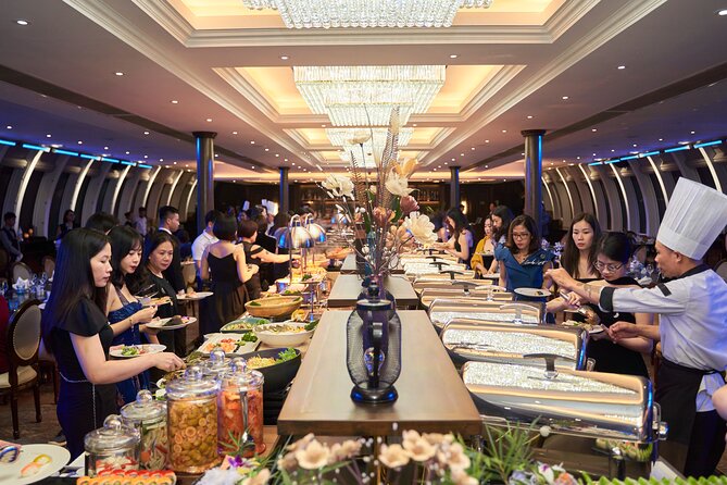 Buffet on Paradise Delight Dining Cruise Halong Bay Day Tour - Confirmation and Availability