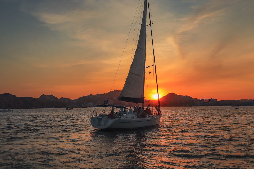 Cabo Luxury Sunset Sailing Adventure With Open Bar - Duration and Availability