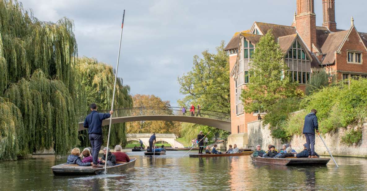 Cambridge: Alumni-Led Walking & Punting Tour W/Kings College - Historical Insights