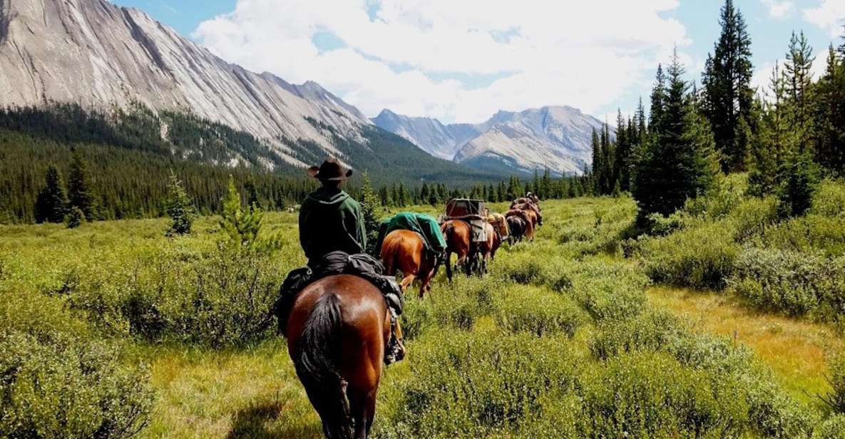 Canadian Rockies Combo: Helicopter Tour and Horseback Ride - Horseback Ride Through the Mountains