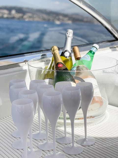 Cannes : Luxury Boat Trip , Swimming, Snorkling, Suntanning - Included Amenities and Equipment