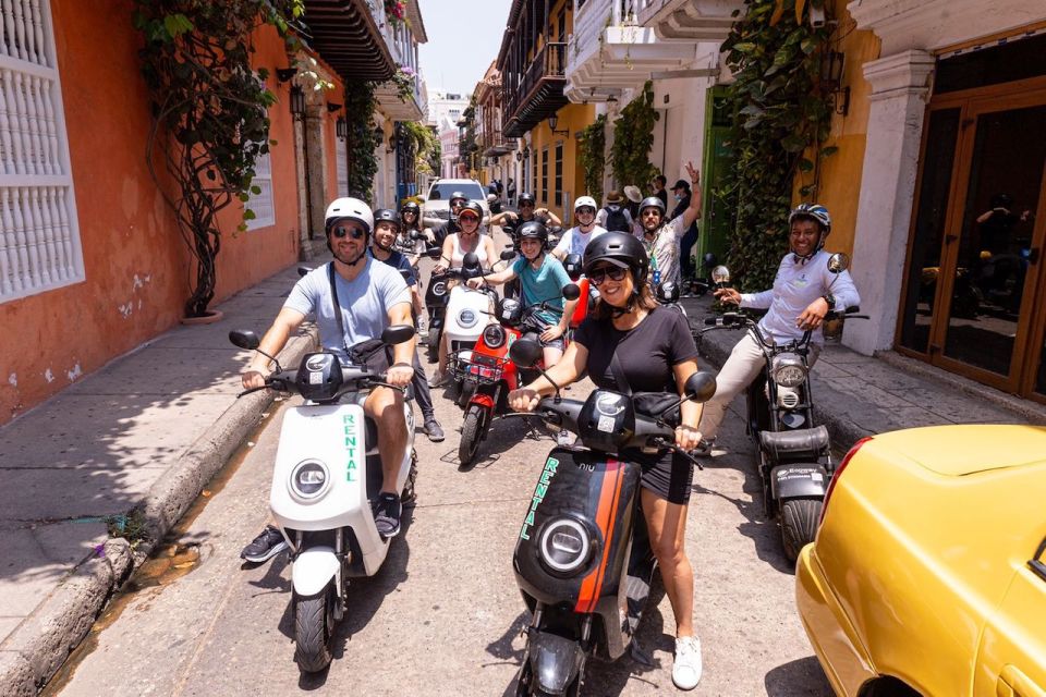 Cartagena: Historic Cartagena Tour on Electric Motorcycle - Tips for Participants