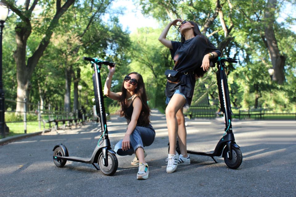 Central Park and NYC Escooter Rental - Getting Around NYC