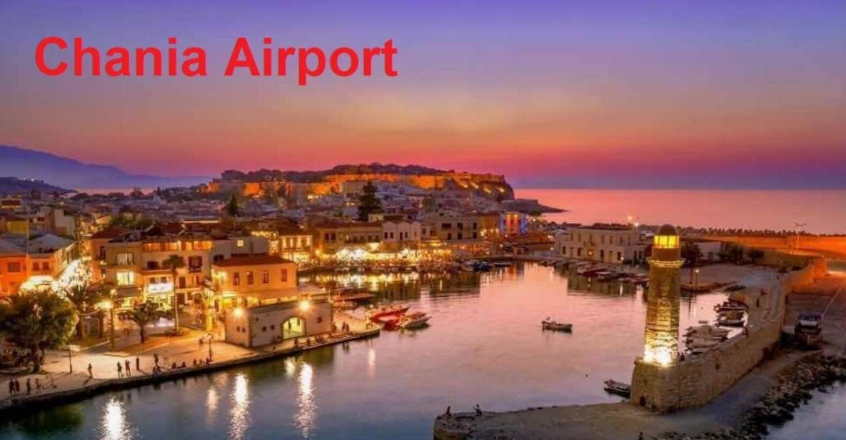 Charter:Chania Airport (Chq) To/From Central Rethymno - Chauffeur Services