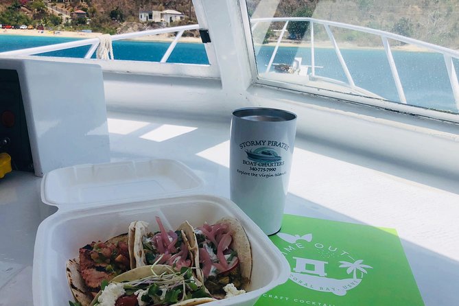 Circle the Island of St. John | Lunch Stop at Lime Out (Taco Boat) - Intimate and Small-Group Tour