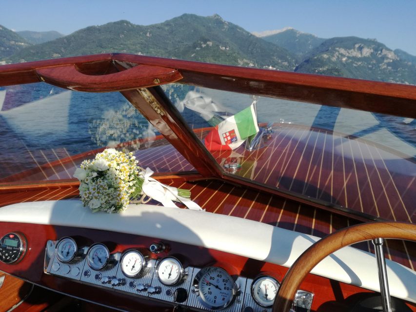 Classic Private Boat Tour Best Villas of Central Lake Como - Important Information