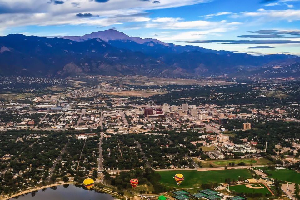 Colorado Springs: Sunrise Hot Air Balloon Flight - Colorado Springs History