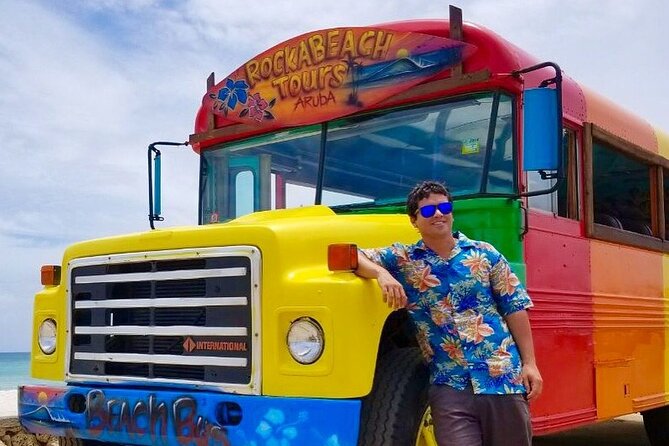 Colorful Beach Bus Sightseeing Tour of Aruba - Accessibility and Age Requirement