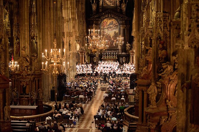 Concert at Viennas St. Stephens Cathedral - Seating Arrangements