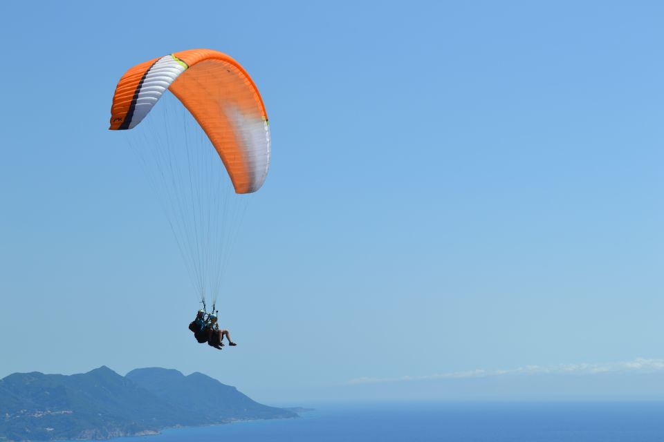 Corfu: Paragliding Tandem Flight Above Pelekas Town - Meeting Point and Transportation