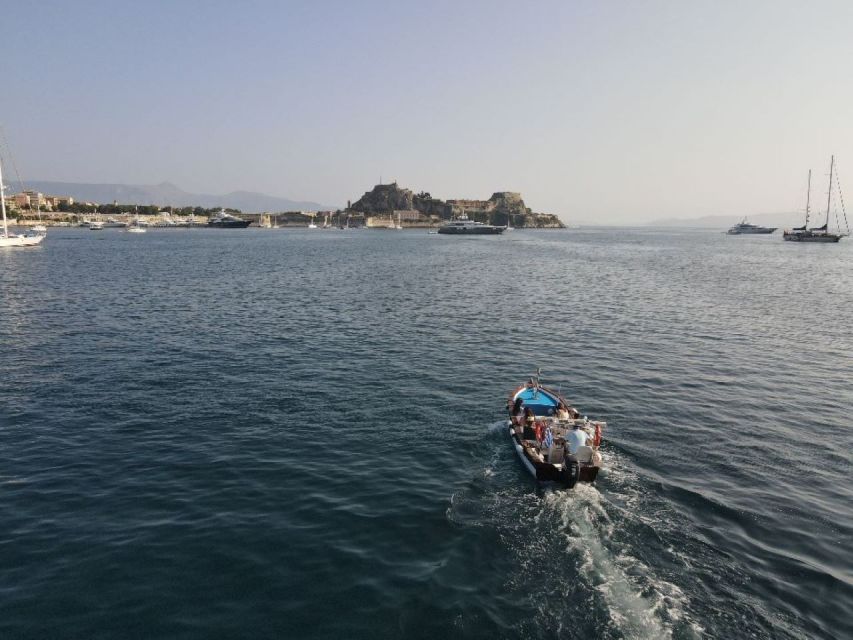 Corfu Town 3hr Private Cruise With Swim Stops - Inclusions of the Cruise