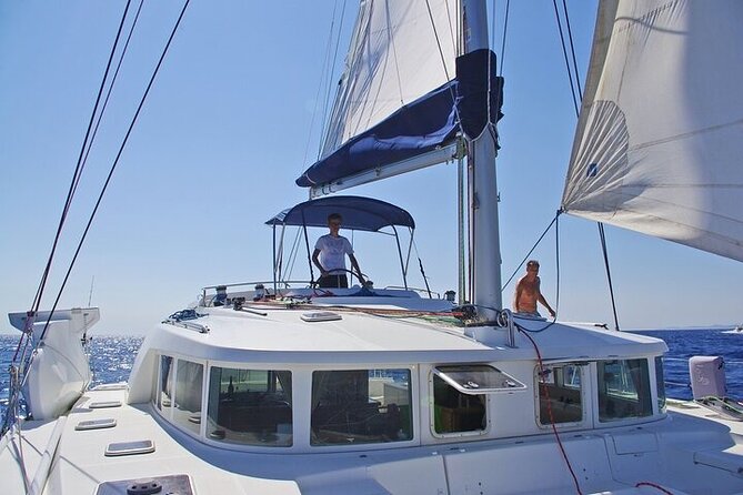 Day Trip on a Sailing Catamaran in Sardinia - Lunch Preparation