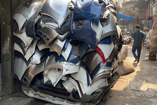 Dharavi Slum Tour in Mumbai by Local Resident - Plastic Recycling Zone