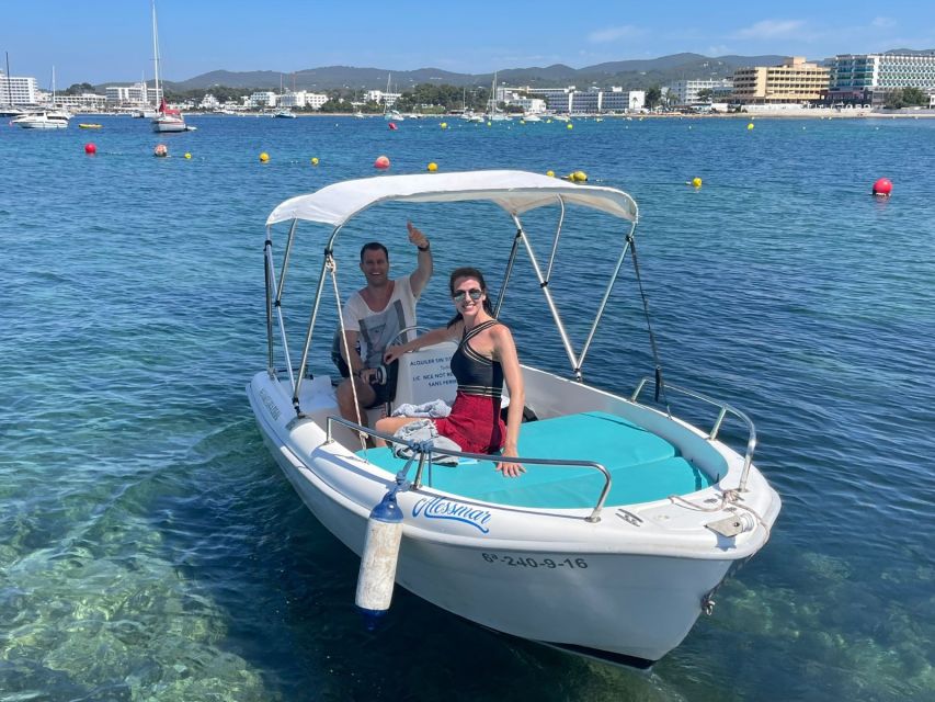 Discover the Ibiza Beaches on a Boat Without License 8H - Routes and Destinations