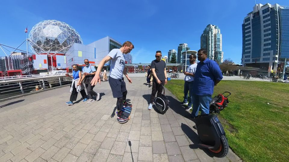 Electric Unicycle (Euc) Riding Course - Protective Gear and Vehicles