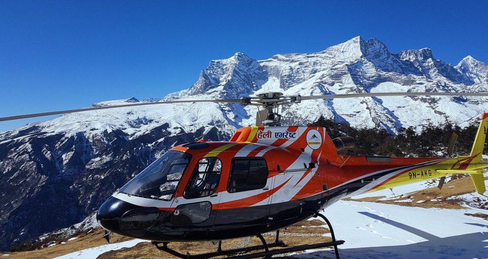 Everest Helicopter Tour Everyday Fixed Departure - Exclusions to Consider