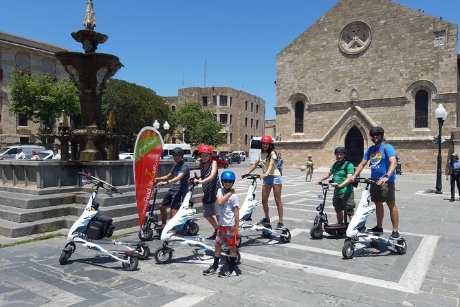 Explore the Medieval City of Rhodes on Scooters - 2 Hours - Sights and Attractions on the Tour