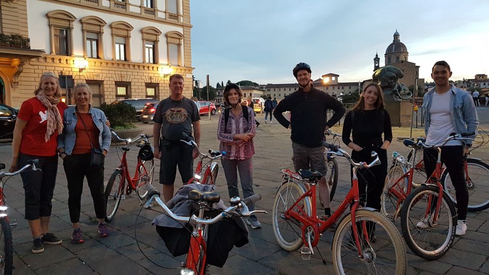 Florence: Night Bike Tour - Inclusives and Restrictions