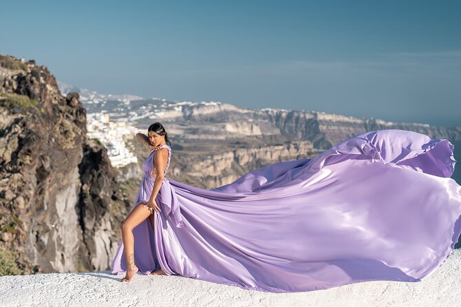Flying Dress Photo © Photoshoot in Santorini: Express Package - Creative Guidance During Shoot