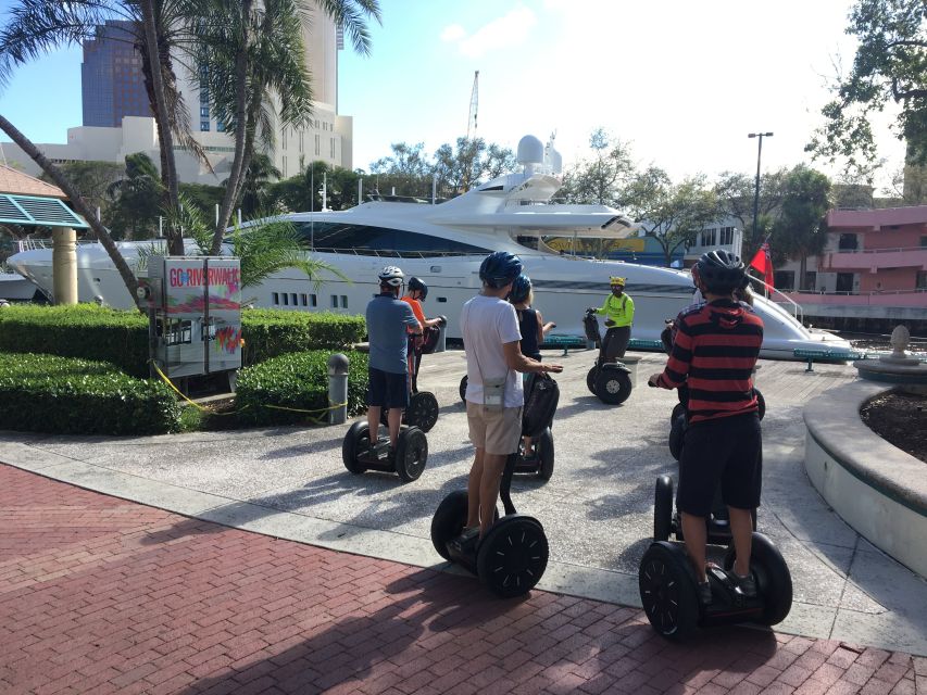 Fort Lauderdale: Famous Yachts and Mansions Segway Tour - Extending Tour Through Port Everglades