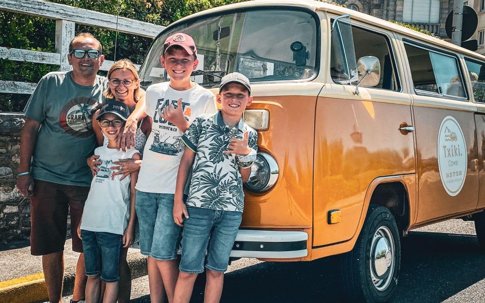 French Basque Country Coastline Tour in a 70SVW Van - Guéthary Experience