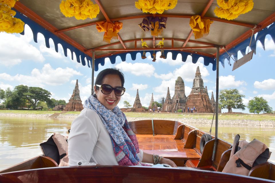 From Bangkok: Ayutthaya Heritage Site & Boat Ride (Private) - Included in the Tour