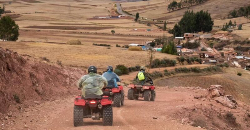From Cusco:Atvs in the Salt Mines of Maras and Laguna Huaypo - Discovering Maras Salt Mines