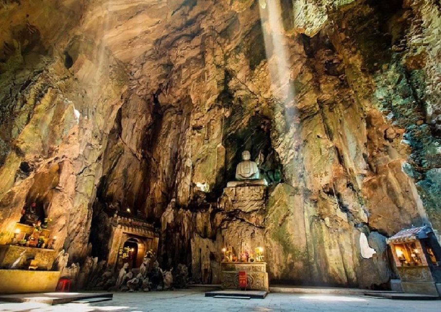 From Da Nang: Marble Mountain -Hoi an City -Basket Boat Ride - Exploring Marble Mountains