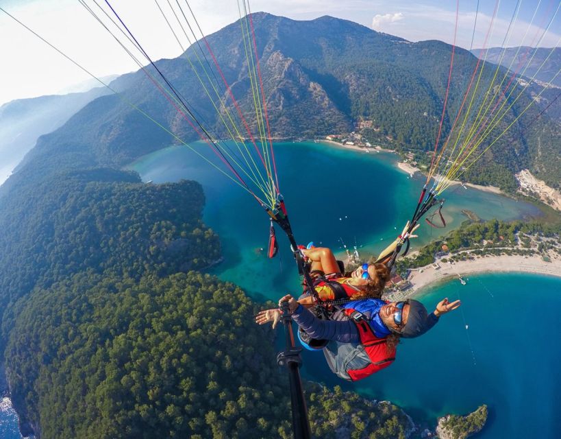 From Dalaman/Sarigerme: Fethiye Tandem Paragliding - Included Services