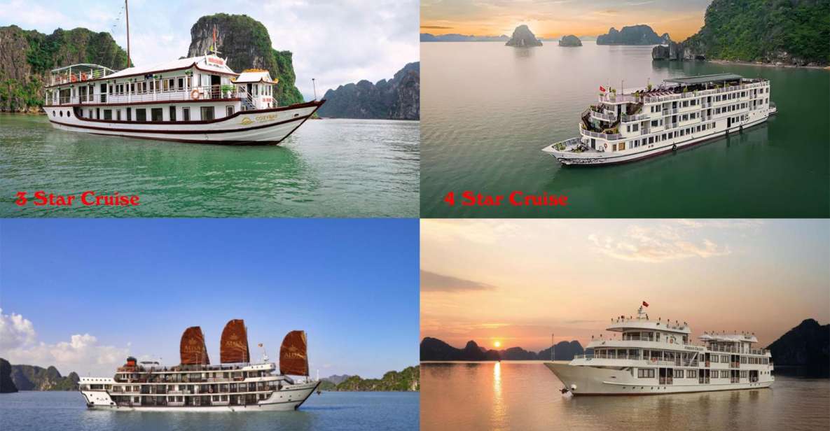 From Hanoi: Halong Bay Cruise 2 Days 1 Night With Transport - Inclusions and Amenities