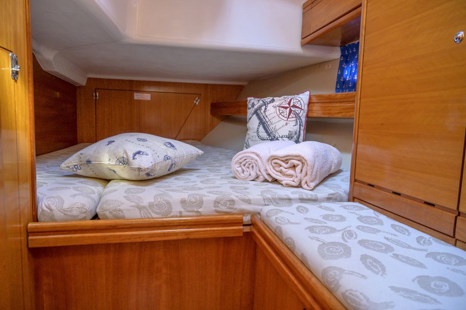From Kassandra: 2-Day Sailing Cruise in Chalkidiki - Vessel Features