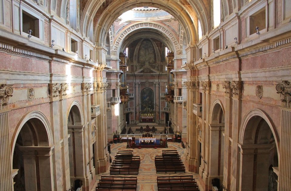 From Lisbon: Óbidos and Mafra Palace Private Tour - Impressive Library and Basilica