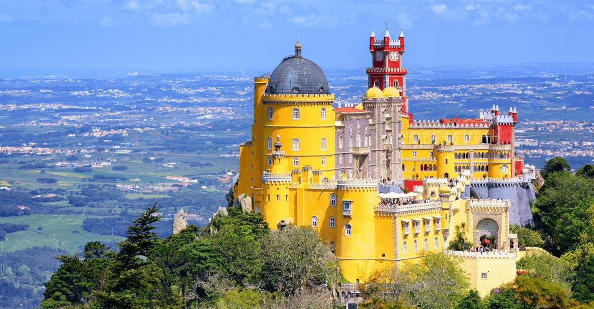 From Lisbon: Sintra, Pena Palace, Regaleira, Guided Day Tour - Visiting Pena Palace