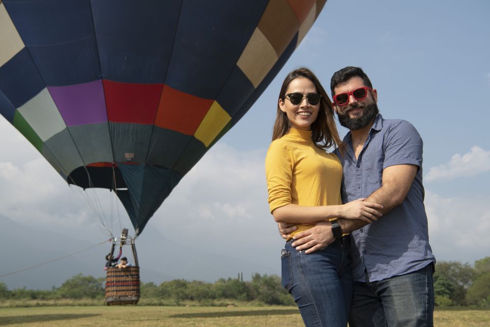 From Monterrey: Private Hot-Air Balloon Flight - Inclusions