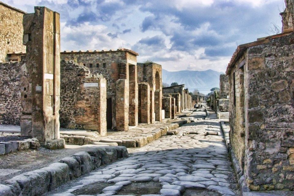 From Naples: Pompeii and Herculaneum Self-Guided Van Trip - Meeting Point and Pickup