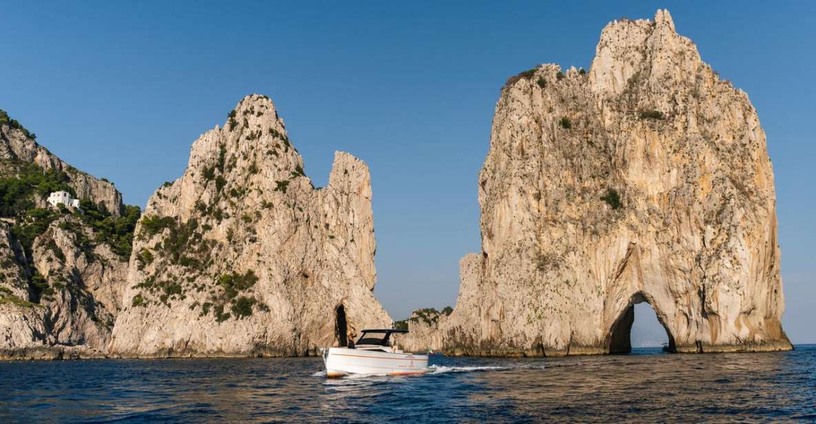 From Positano: Private Tour to Capri on a  Gozzo Boat - Meeting Point