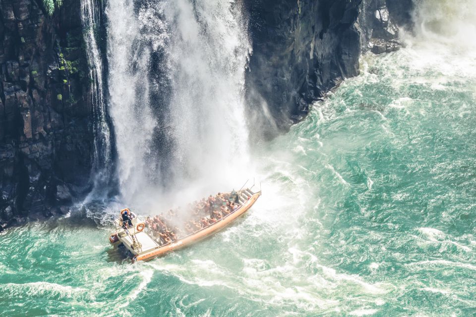 From Puerto Iguazu: Brazilian Falls With Boat Adventure - Booking Information