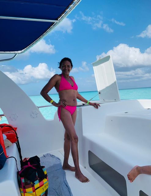 From Puntacana- Saona Island/Catamaran- Drinks and Buffet - Crystal Clear Natural Pool