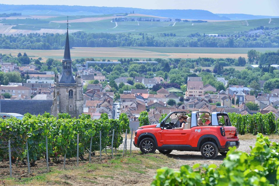 From Reims/Epernay: the Connoisseurs Private Tour 9 Tastings - Vehicle Information