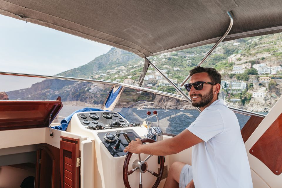 From Sorrento: Amalfi and Positano Full-Day Trip by Boat - Amalfi Exploration