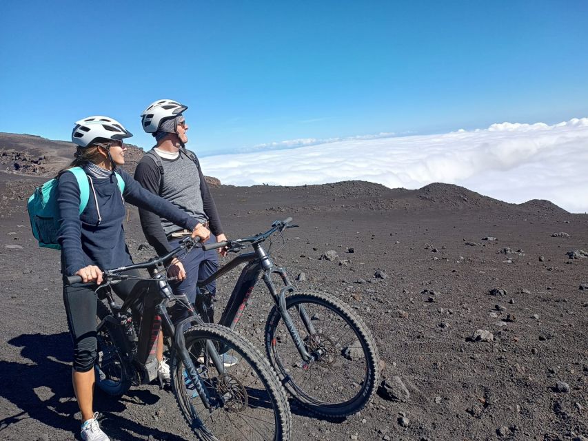 From Taormina: Cycling Tour to the Top of Mount Etna - Local Product Tasting