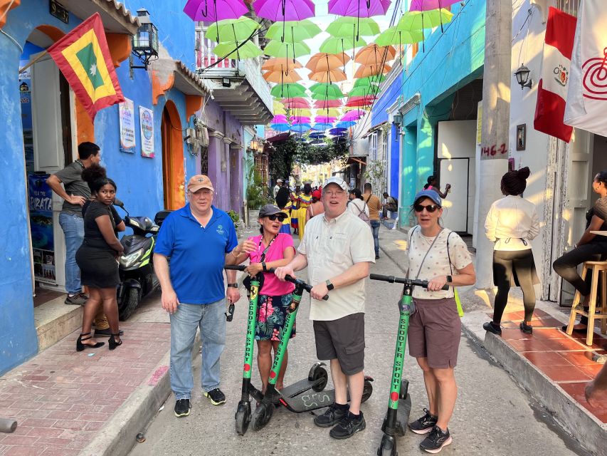 FUN SCOOTER RIDE THRU CARTAGENA & GETSEMANI / DISCOVERY TOUR - Scooter Features