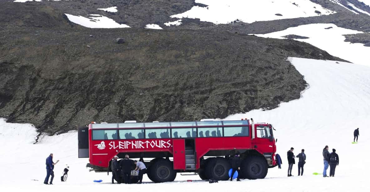 Golden Circle Bus Tour & Glacier by Sleipnir Monster Truck - Glacier Adventure Experience