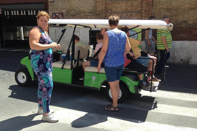 Golf Cart Around Imperial Rome - Unique Tour Highlights