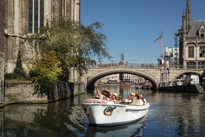 Guided Boat Trip in Ghent - On-Board Experience and Commentary