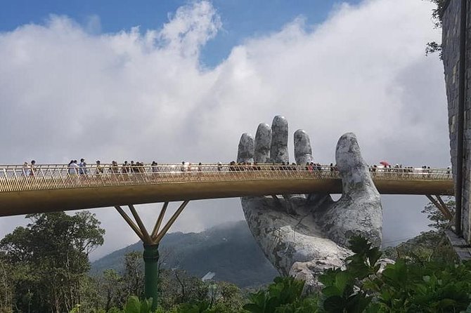 Guided Fullday Tour :Golden Bridge,Dragon Bridge,Marble Mountain,Monkey Mountain - Reviews and Feedback