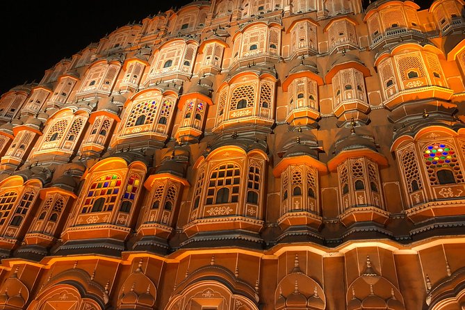 Guided Night Tour of Jaipur With Optional Street Food Tasting - Booking and Cancellation Policy