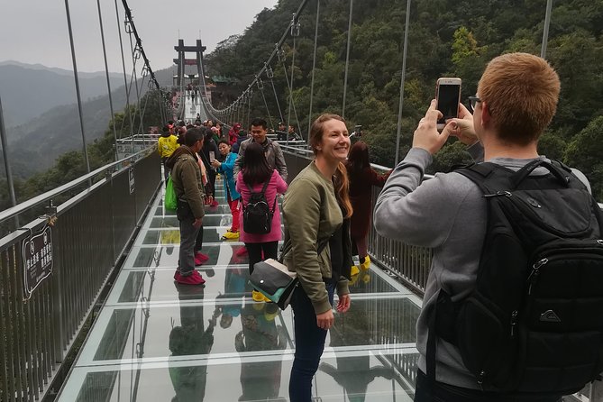 Gulong Gorge Skywalk Glass Bridge and Waterfall View Private Tour - Traveler Reviews and Ratings
