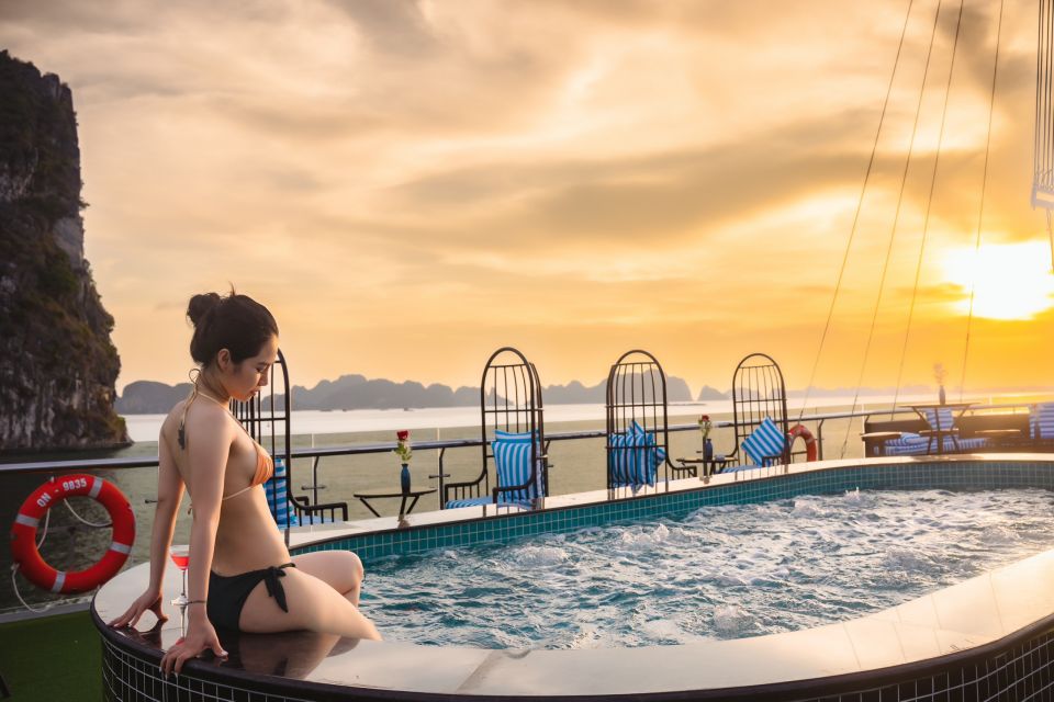 Ha Long Bay: Luxury Day Cruise, Caves, Kayak & Buffet Lunch - Accessibility Features