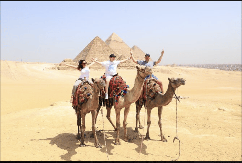 Half Day Tour With Lunch and Pyramids Entry - Lunch at 9 Pyramids Lounge